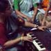Vocal music classes at Nari Seva Sangha